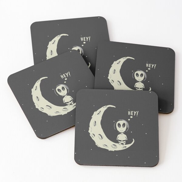 Item preview, Alien on the Moon designed and sold by Monkey's Shop.