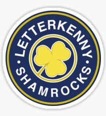 Letterkenny Shamrocks Hockey Sticker
