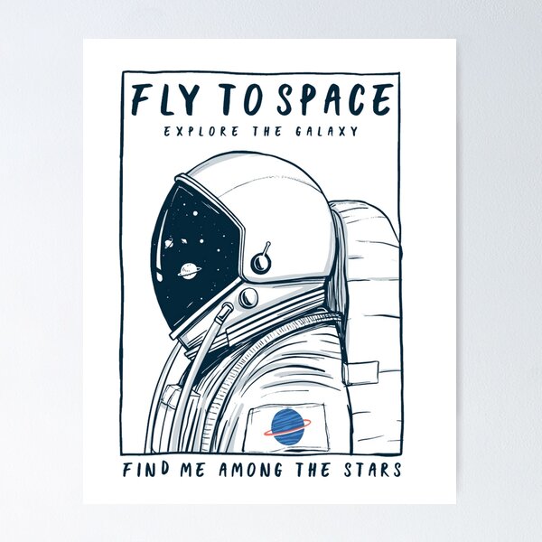 Item preview, Astronaut in Space designed and sold by Oliver Balazs.