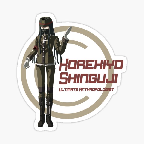 Kyoko Kirigiri Danganronpa Vector Art Sticker By Caelyngreaves Redbubble - danganronpa decal ids roblox