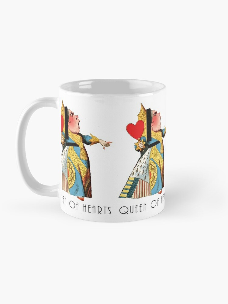 Queen of Hearts Mug, Alice in Wonderland