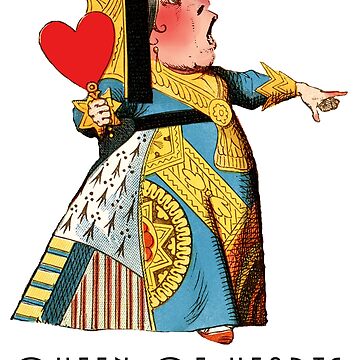 Artwork thumbnail, Alice in Wonderland Queen of Hearts by antiqueart