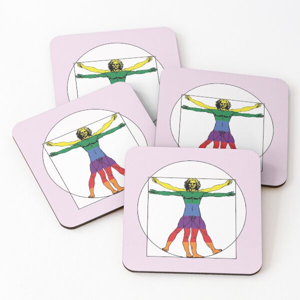 Item preview, LGBT - Vitruvian man #2 designed and sold by FK-UK.