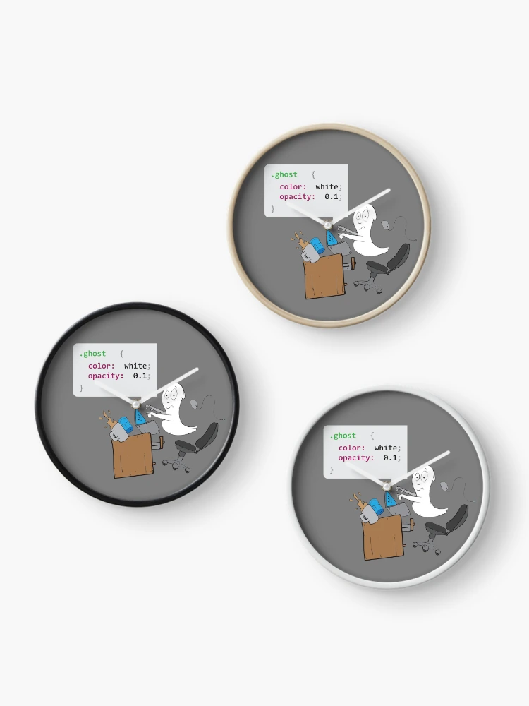 Thumbnail 3 of 4, Clock, Programmer ghost writes code designed and sold by ZdravkovDesign.