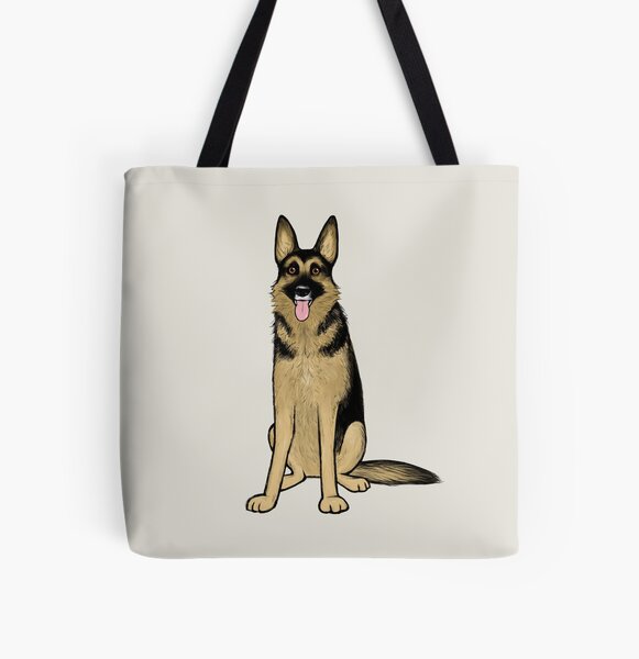 German shepherd 2024 tote bag