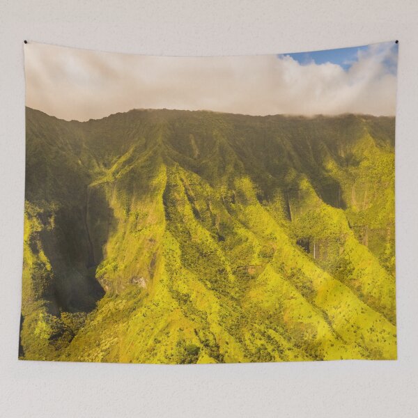Item preview, Montañas aéreas de Napali Coastline 2 designed and sold by KensLensDesigns.