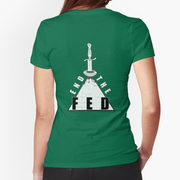 Beende die Fed Tailliertes T-Shirt