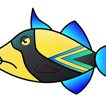 Artwork thumbnail, Humuhumunukunukuapua'a by FlockOfSeagals