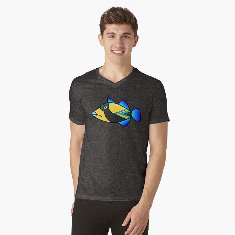 Item preview, V-Neck T-Shirt designed and sold by FlockOfSeagals.