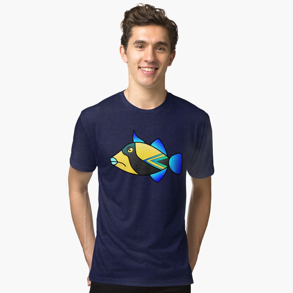 Item preview, Tri-blend T-Shirt designed and sold by FlockOfSeagals.