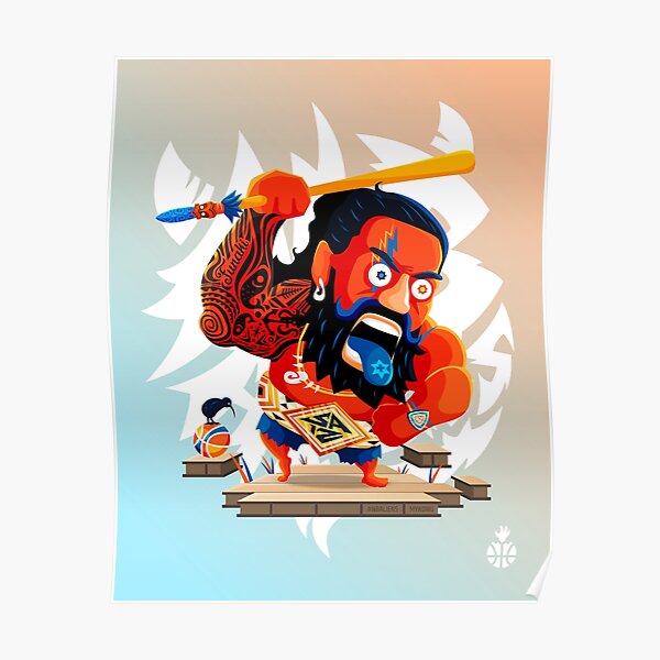 Steven Adams the NBAlien Poster