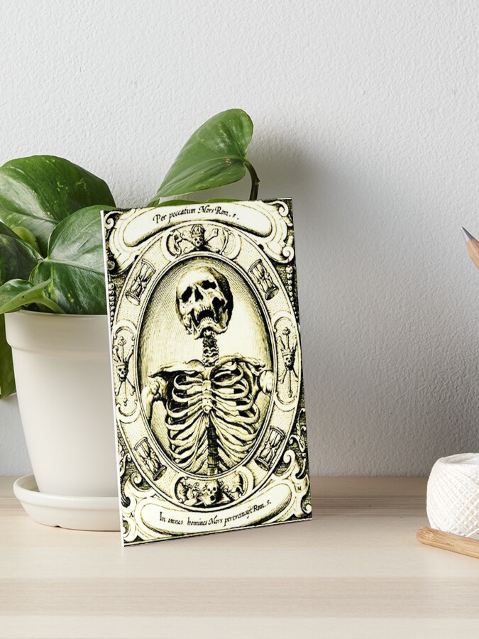 Rusty Gothic Skeleton Key Art Board Print for Sale by darkwonderbrand
