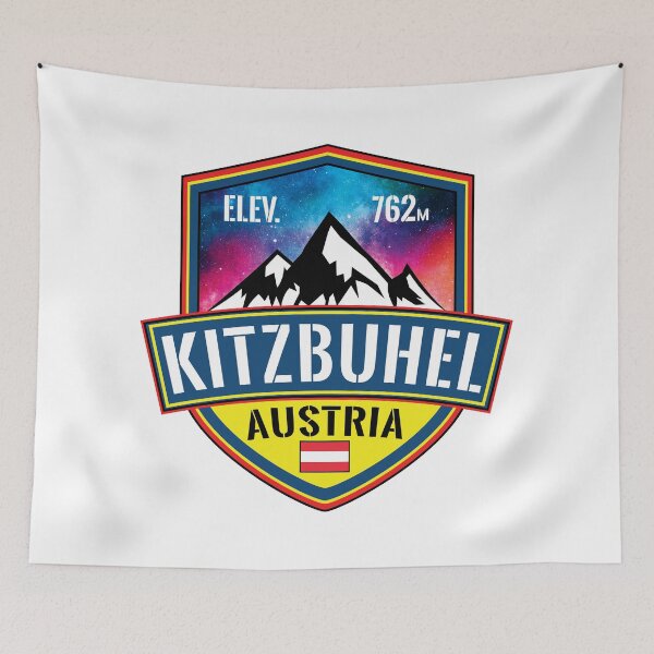 Item preview, Skiing Kitzbuhel Austria Ski Alps Hahnenkamm designed and sold by DESTINATIONS DECAL.