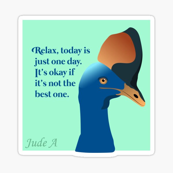 Item preview, Relax Cassowary designed and sold by Jude-A.