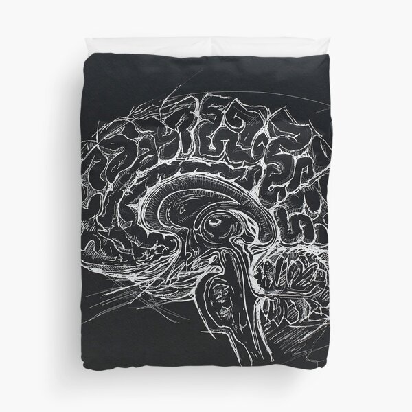 Brain Duvet Cover