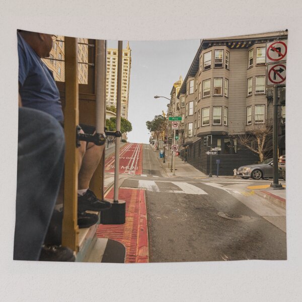 Item preview, Riding In A Cable Car designed and sold by KensLensDesigns.