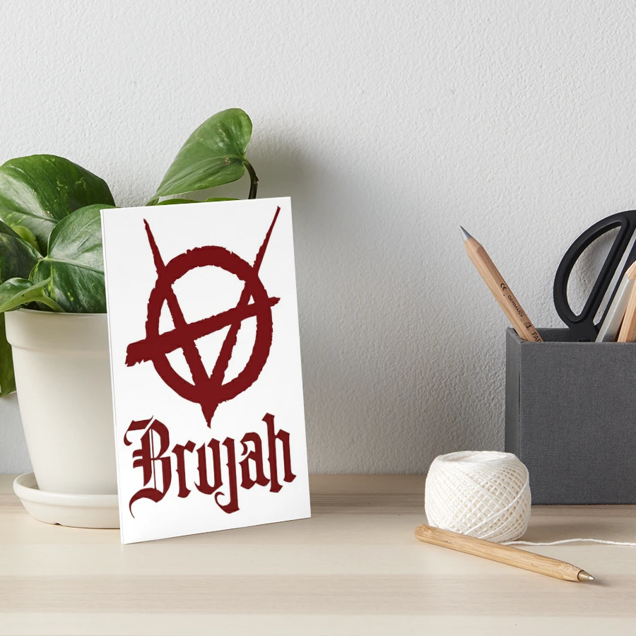 Vampire: The Masquerade Clan Brujah Gradient Red Symbol Art Board Print  for Sale by eli3-ot