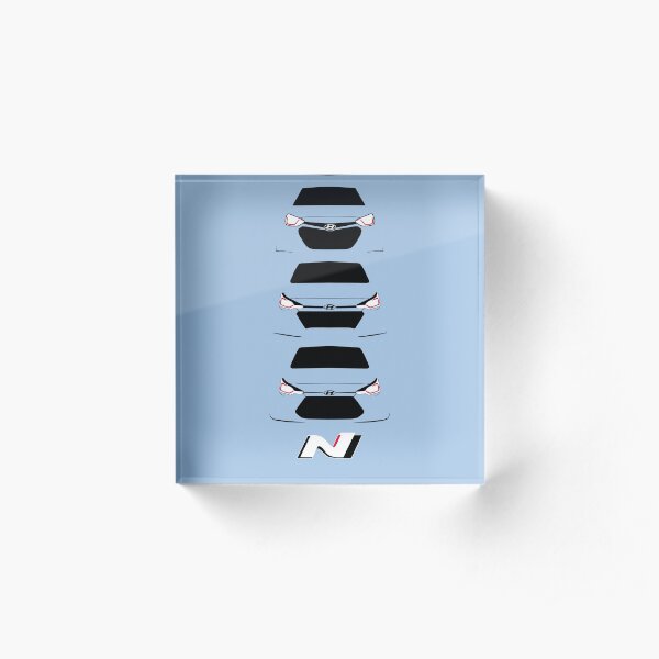 i20 WRC Evolution Acrylic Block