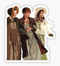 Bennet Sisters (transparent) Sticker