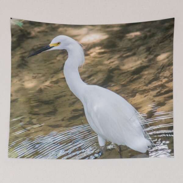 Item preview, Reflections of Snowy Egret designed and sold by KensLensDesigns.