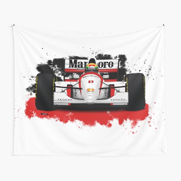Ayrton Senna McLaren MP4/8 ポスター Mclaren MP4/8 Poster A4 & A3 - Etsy