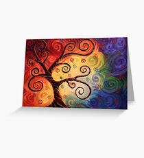 Twisted With Joy Greeting Card