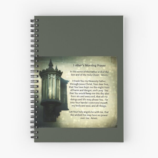Item preview, Luther's Morning Prayer designed and sold by Troy Stapek.