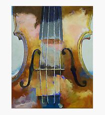 Violin Painting Photographic Print