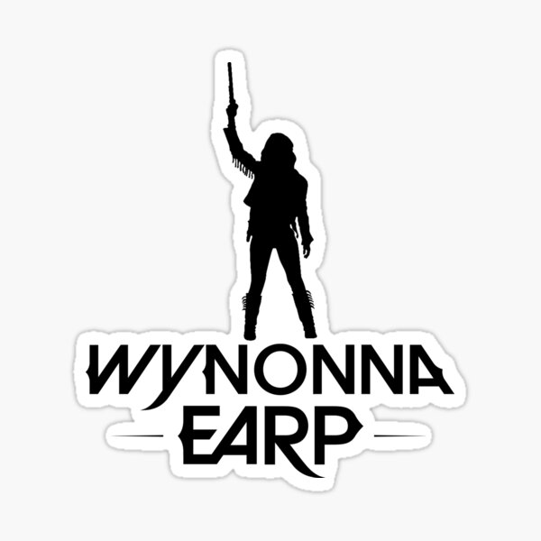 Wynonna Earp Silhouette - Black Sticker