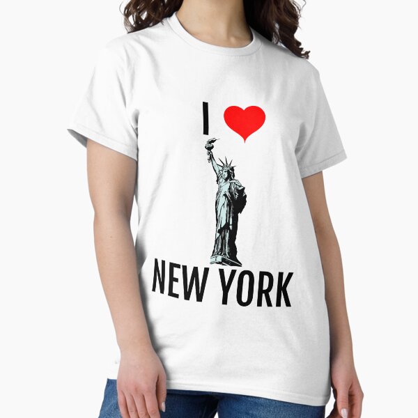 I Love New York Statue of Liberty Classic T-Shirt