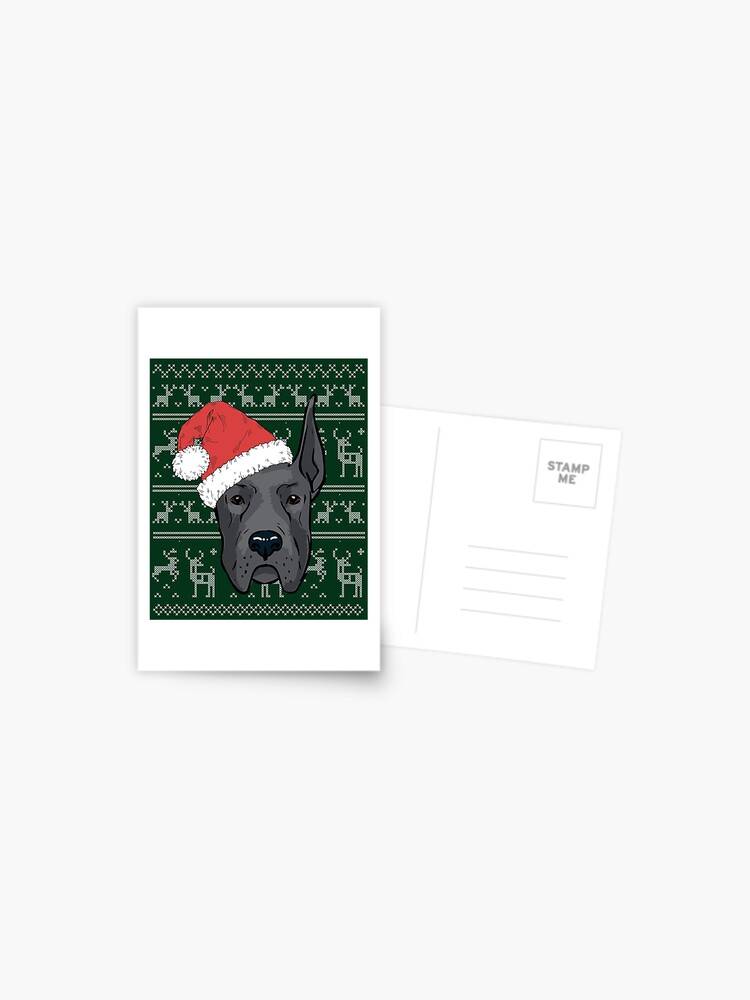 great dane ugly christmas sweater