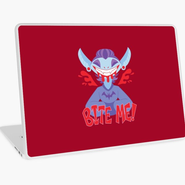Bite Me!! Laptop Skin