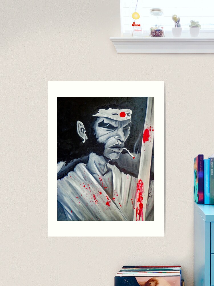 Afro Samurai Manga Anime Block Giant Wall Art Poster