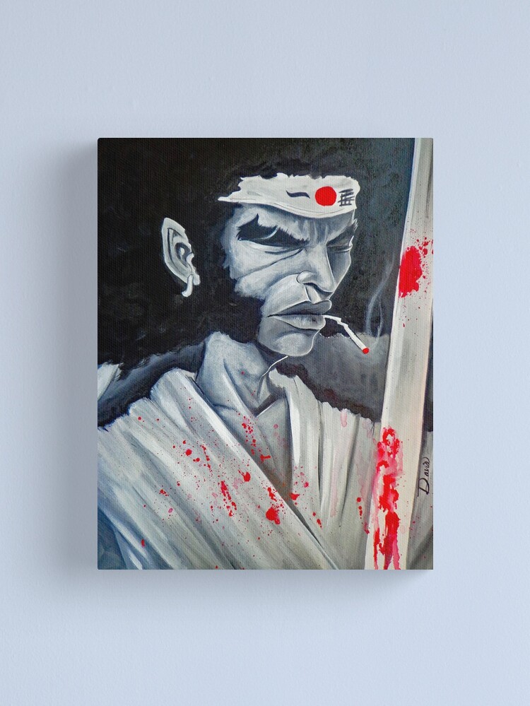 Afro Samurai Painting by Sho Pow - Fine Art America