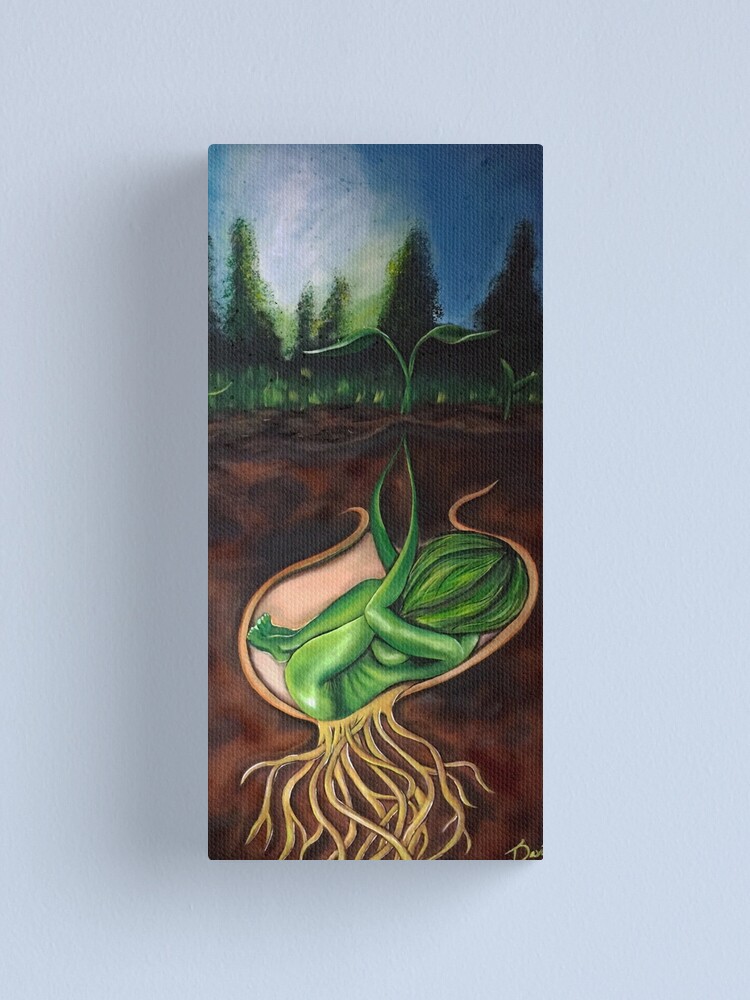 Alternate view of Becoming Canvas Print