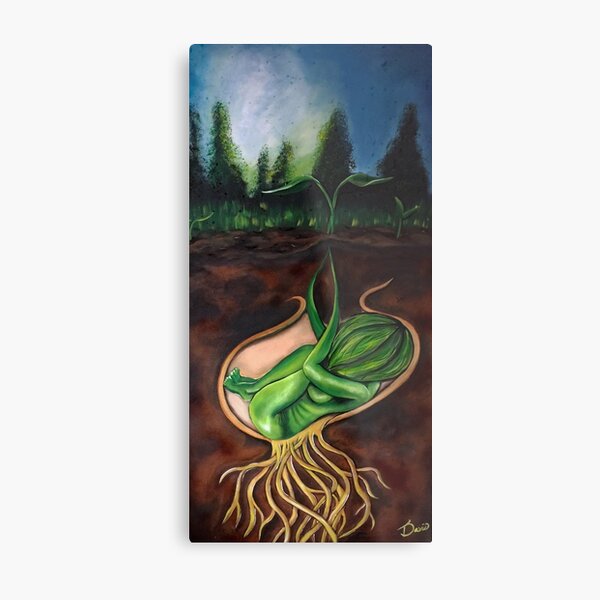 Becoming Metal Print