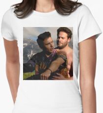 Camiseta entallada para mujer James Franco y Seth Rogen