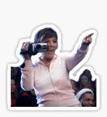 kris jenner point - thank u next Sticker