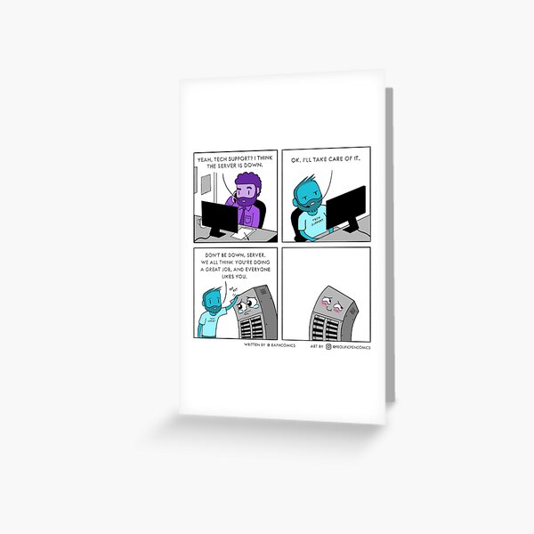 Encourage.exe Greeting Card