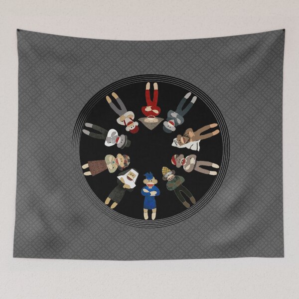 Item preview, Sock Monkeys of the World designed and sold by Janet Carlson.