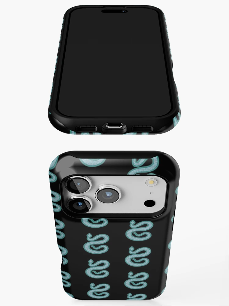 Thumbnail 3 of 4, iPhone Case, Patterned Snake designed and sold by SpacemanSam13.