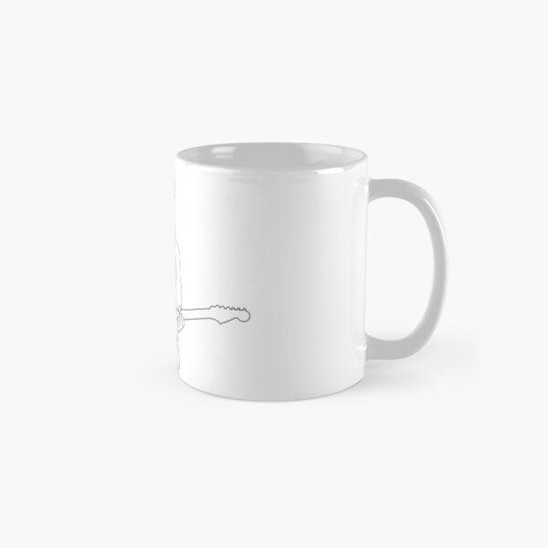 John Mayer outline Classic Mug