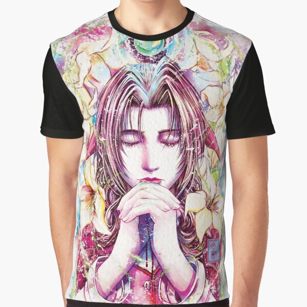 Vista previa del artículo con la obra «Aerith», diseñado y vendido por kingcael.