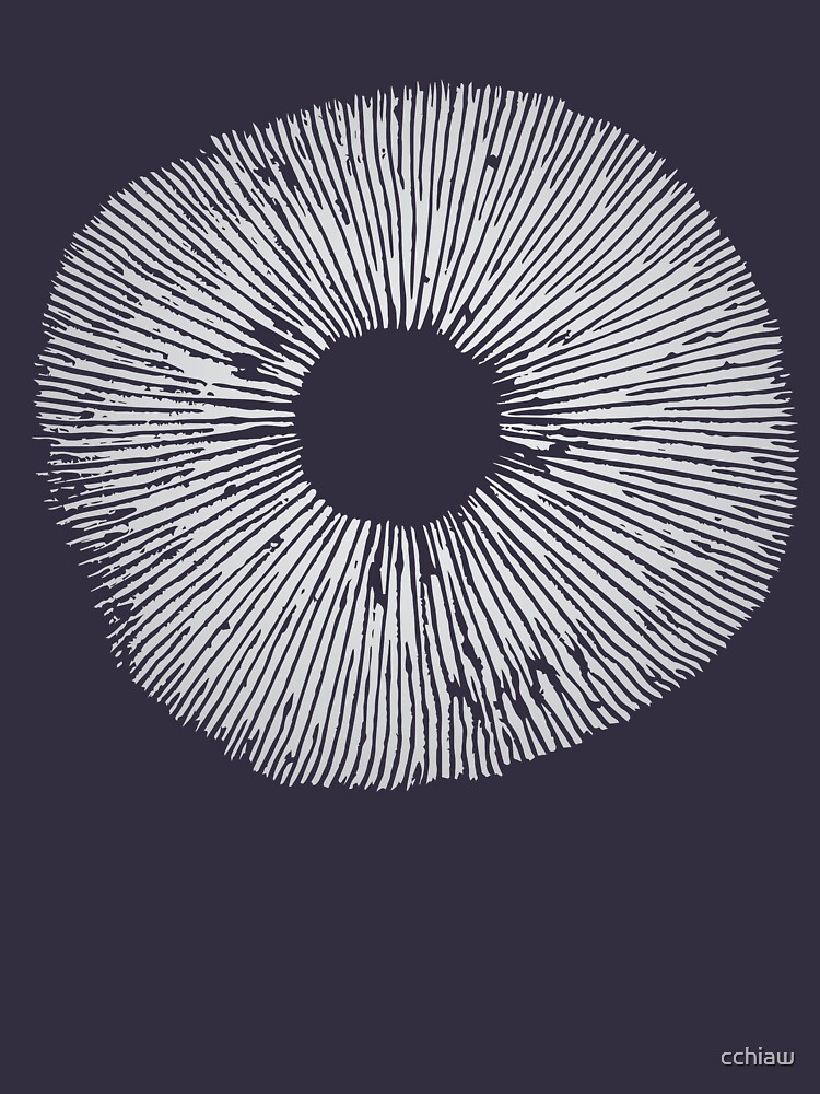 Mycology Mushroom Spore Print Art by cchiaw