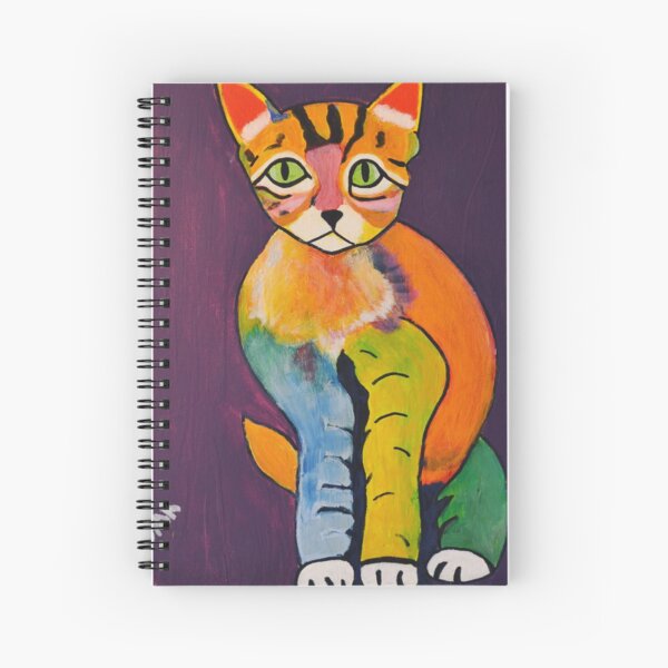 Atila - the cat Spiral Notebook