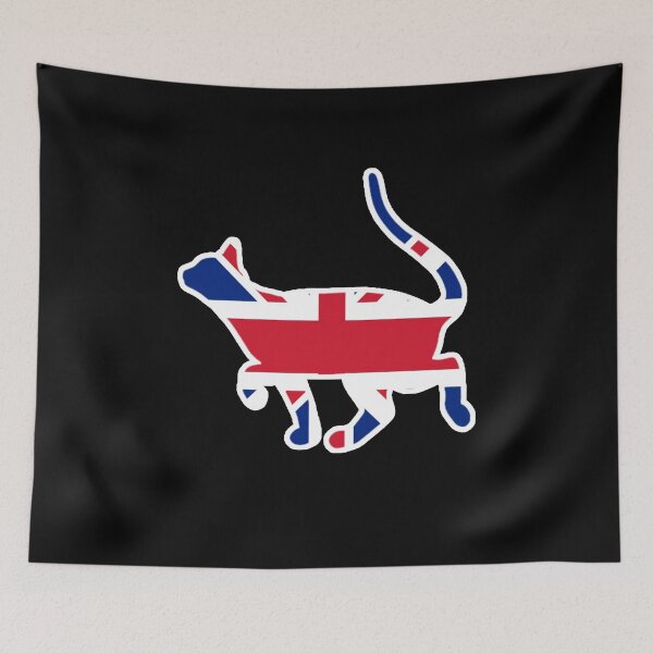 Item preview, Devon Rex Cat Flag of the United Kingdom designed and sold by shoppzee.