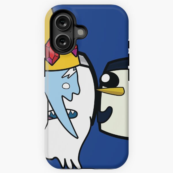 Vista previa del artículo con la obra «El Rey Helado y Gunter - Adventure Time Boxheadz», diseñado y vendido por FIBOXCIO.