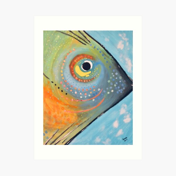 Paul, the fish Art Print
