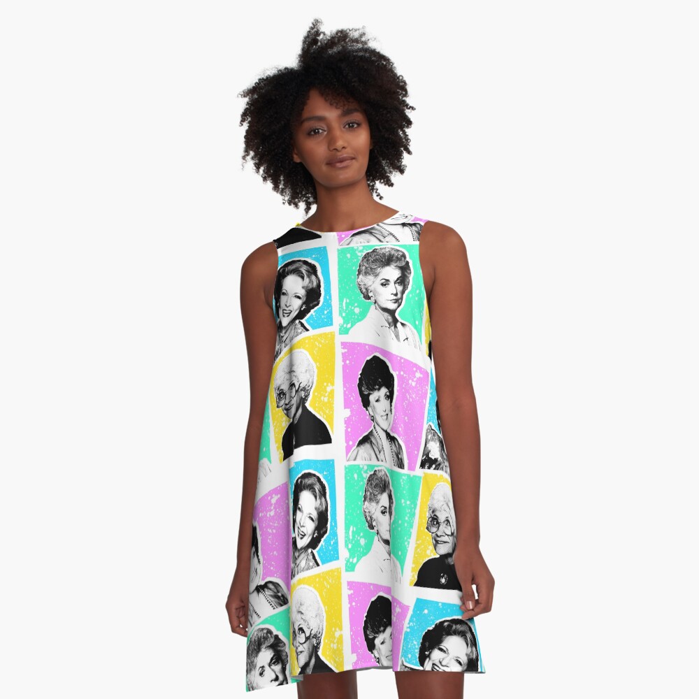 Item preview, A-Line Dress designed and sold by Pop-Tacular.