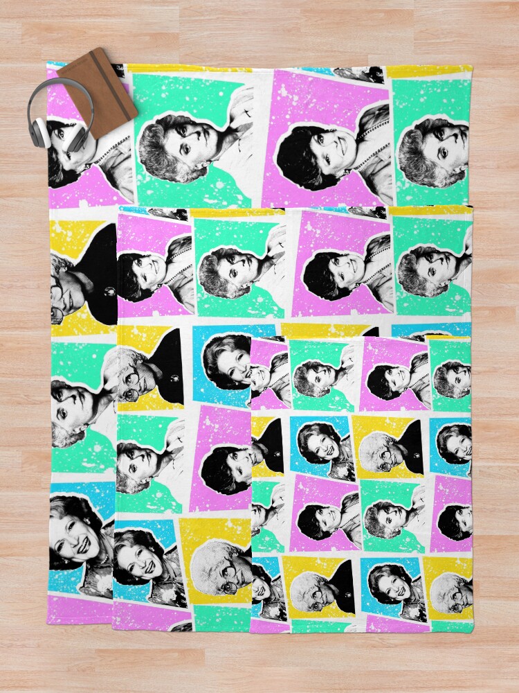 Alternate view of Golden Girls POP! Throw Blanket